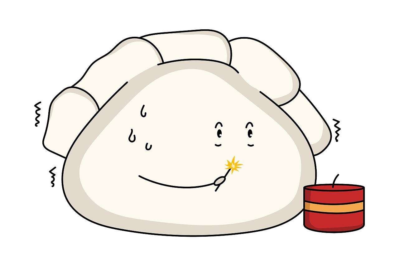 原创拟人饺子设计x10