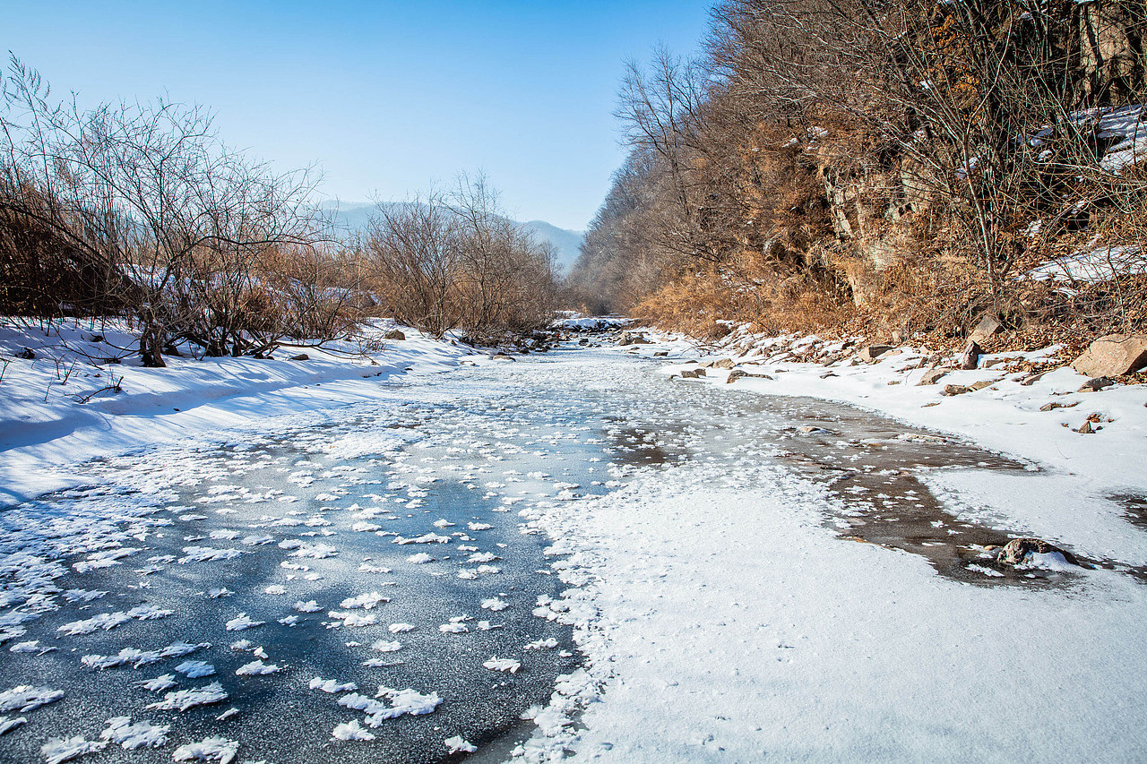 边外林场二十四节气小寒天