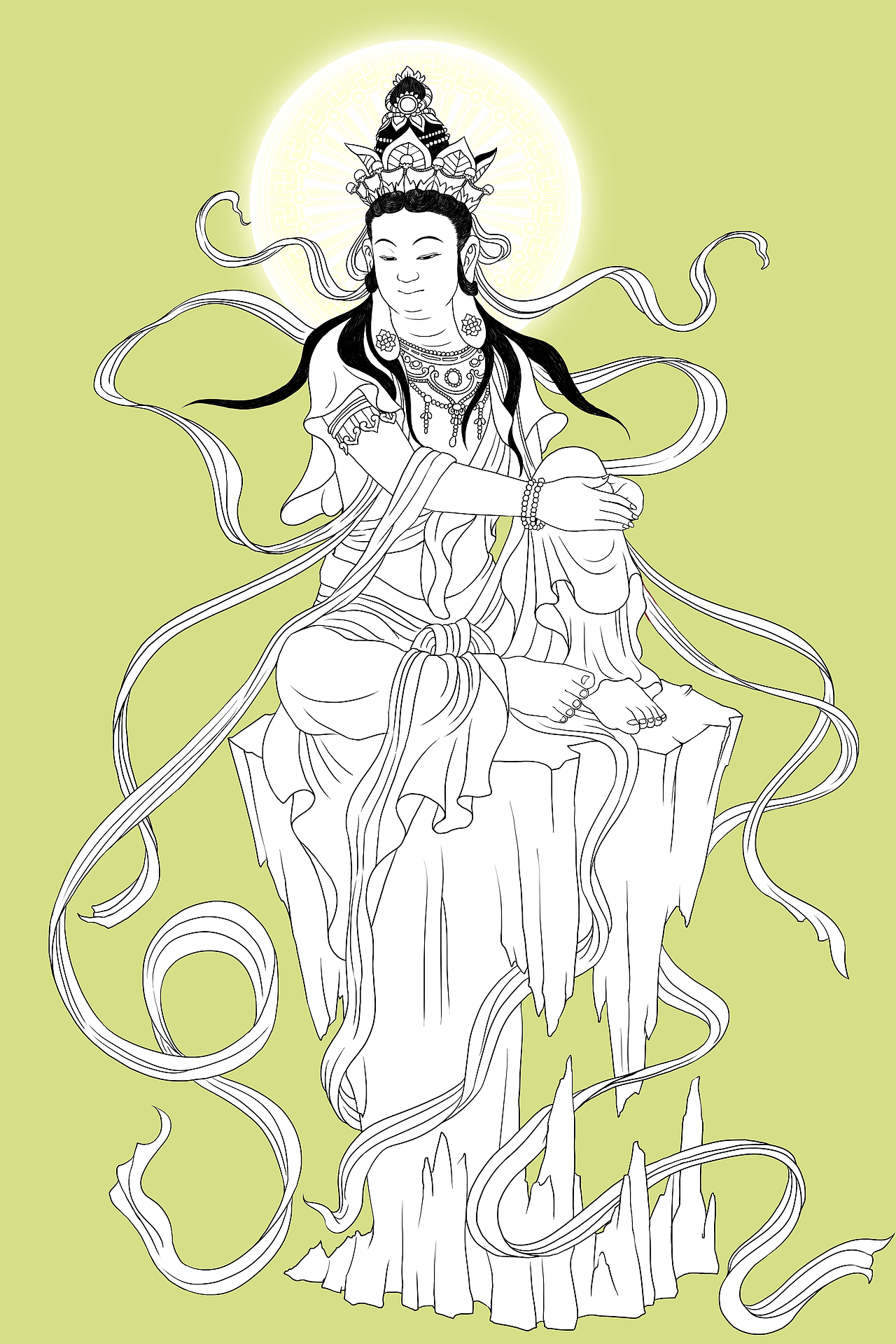 三十三观音阿耨观音