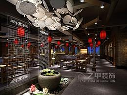 古蜀人家火锅店|甘孜火锅店设计|甘孜火锅店装修设计