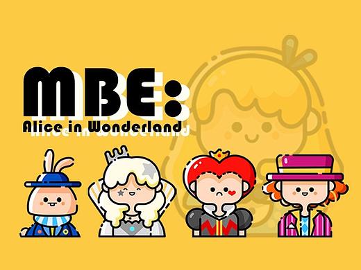 MBE：爱丽丝漫游仙境（个人主页-ZMzU2MTg2Njg=） - 图案 - 站酷设计师阿尔法Alpha原创素材 - 站酷ZCOOL