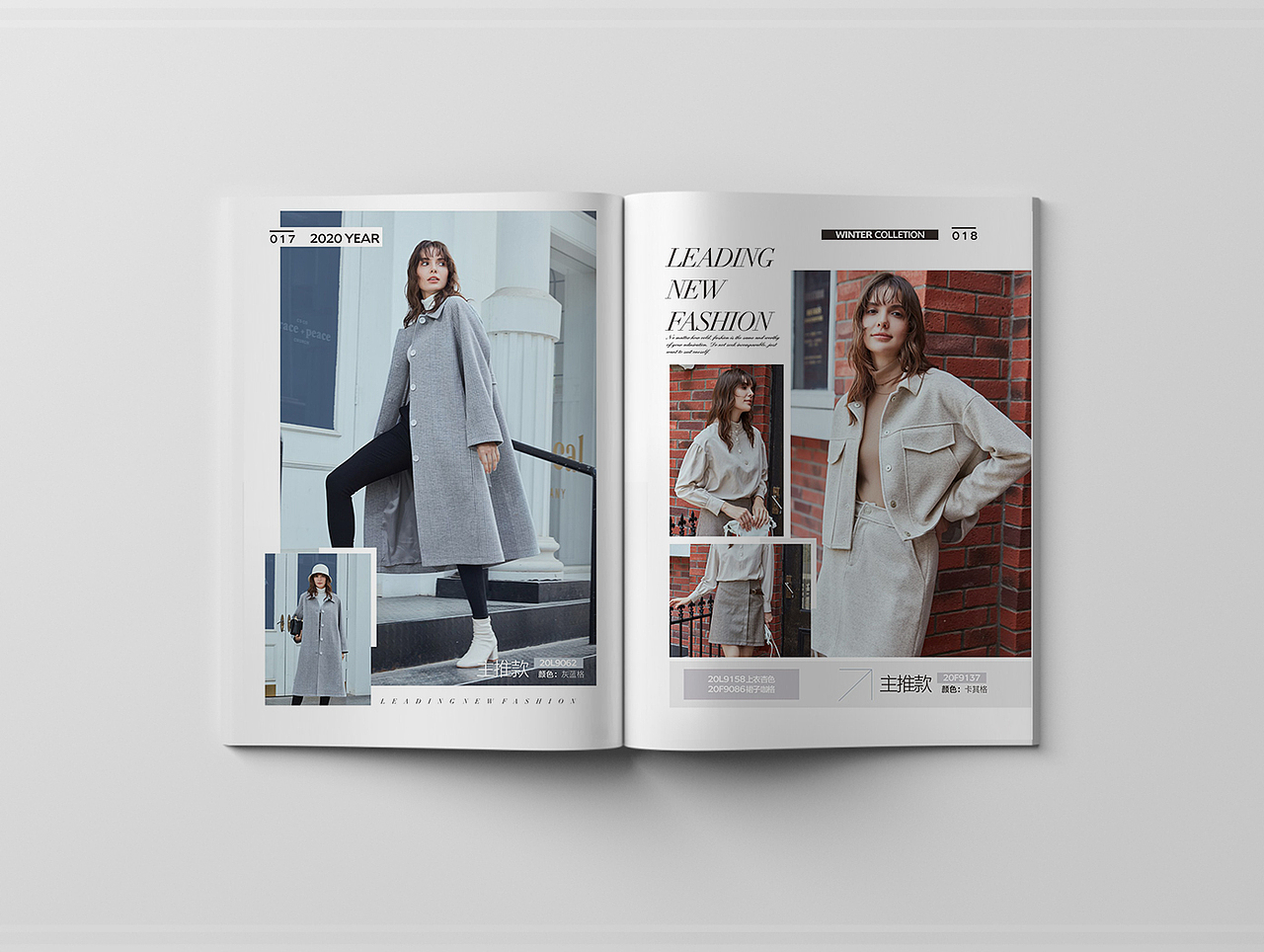 女装画册 时尚画册 简洁大气 美丽文章 品牌画册 服装（图ZMjg4MDI4MTM2） - 书籍/画册 - 站酷设计师品异品牌设计原创素材 - 站酷ZCOOL