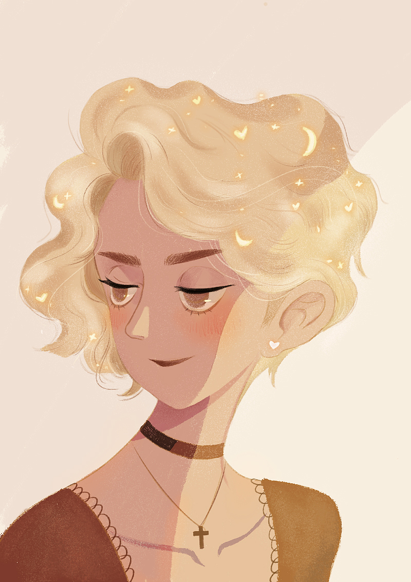 一小部分临摹的插画