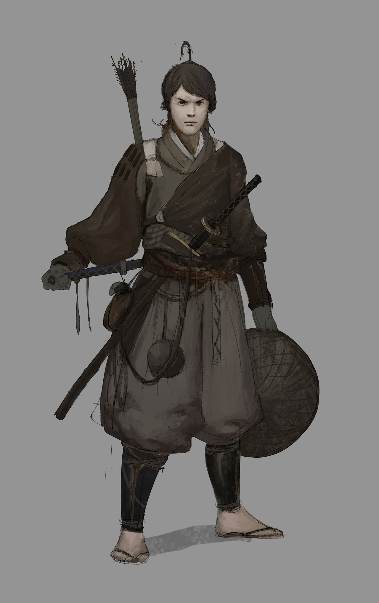 之前的一组角色概念