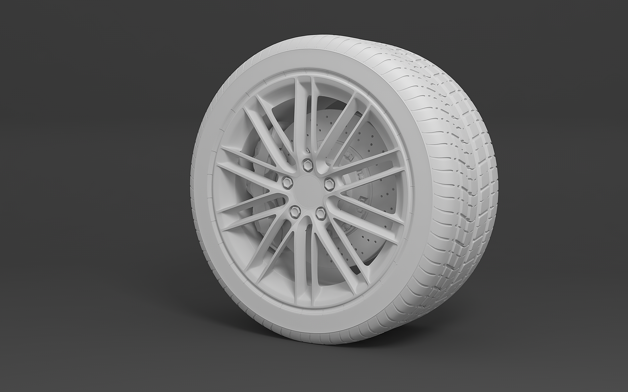 C4D白模作品展示系列1