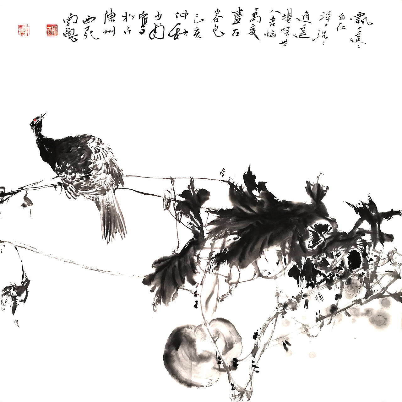 中国美术家协会会员 秦少甫花鸟画|纯艺术|绘画|书画经纪人_原创作品