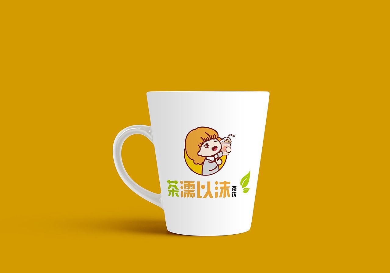LOGO设计奶茶店标签形象墙标志手绘定制（图ZMzIxMjEyOTYw） - Logo - 站酷设计师双子设计原创素材 - 站酷ZCOOL