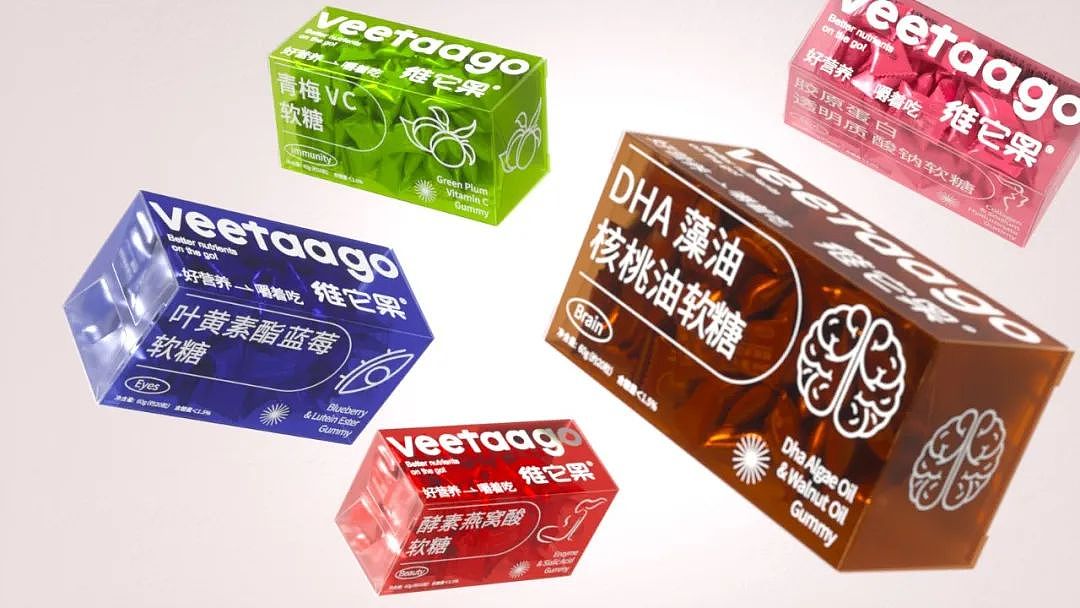 好营养,嚼着吃丨华山药业功能性软糖品牌整体打造