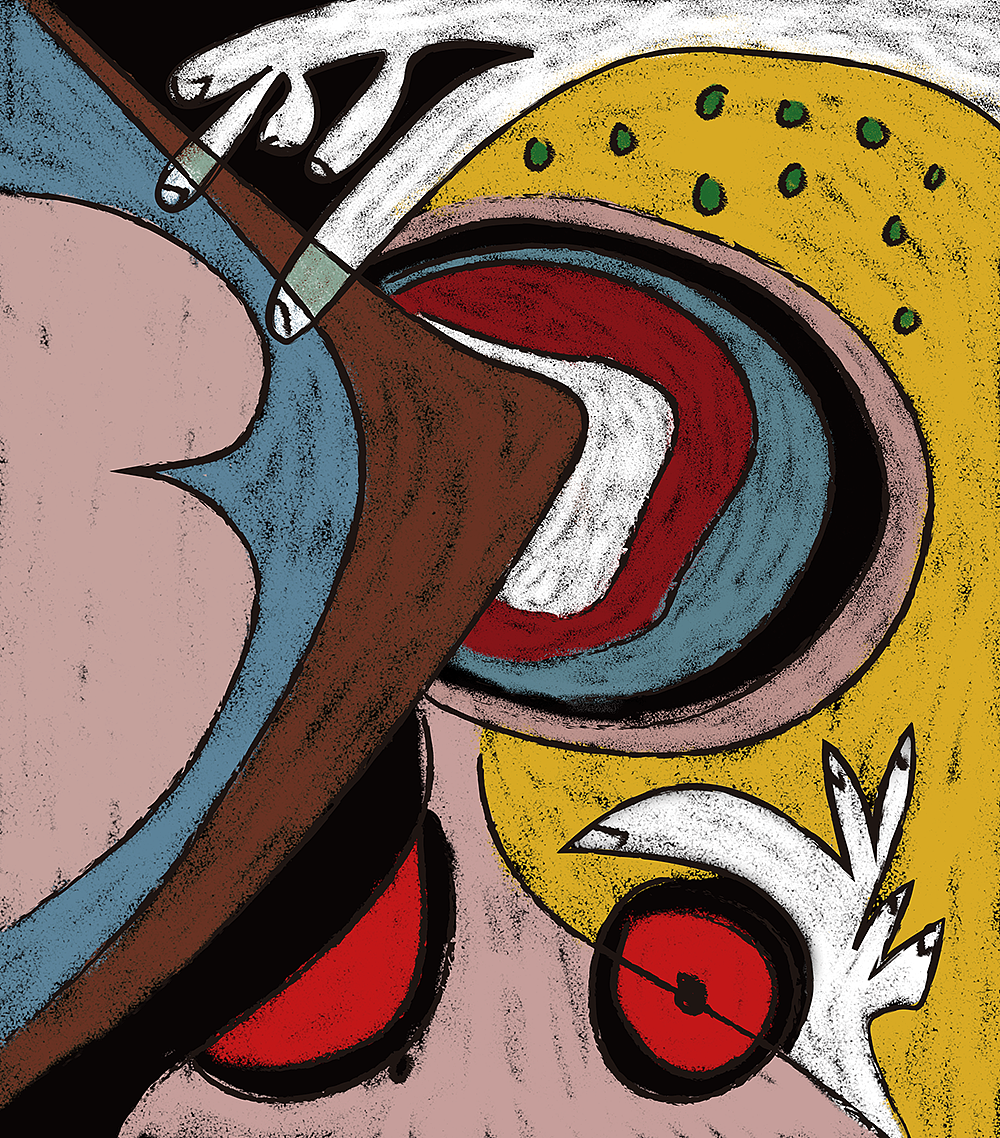 创意抽象油画新创意抽象人物油画 客房走廊壁挂画