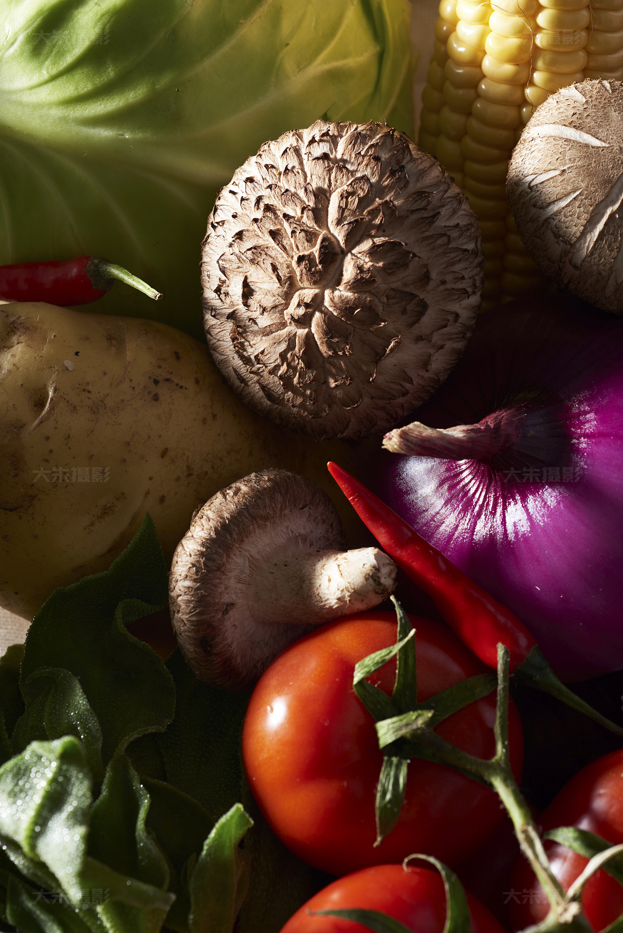 蔬菜商业创意摄影