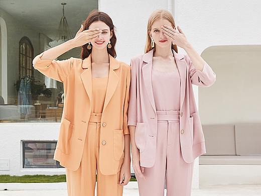 韩版网红西服上衣