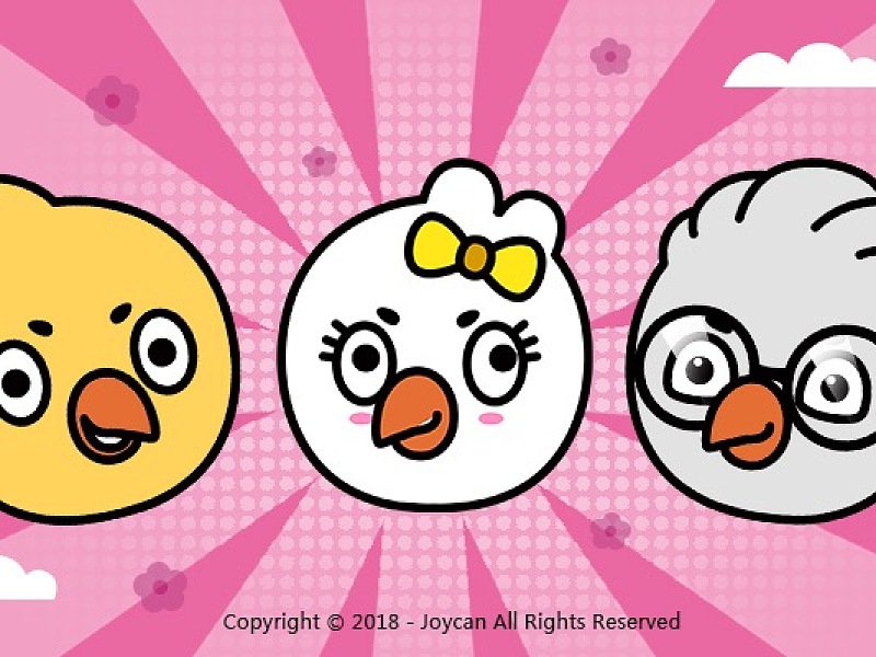 happyfriends大嘴猴和花蘑菇是朋友