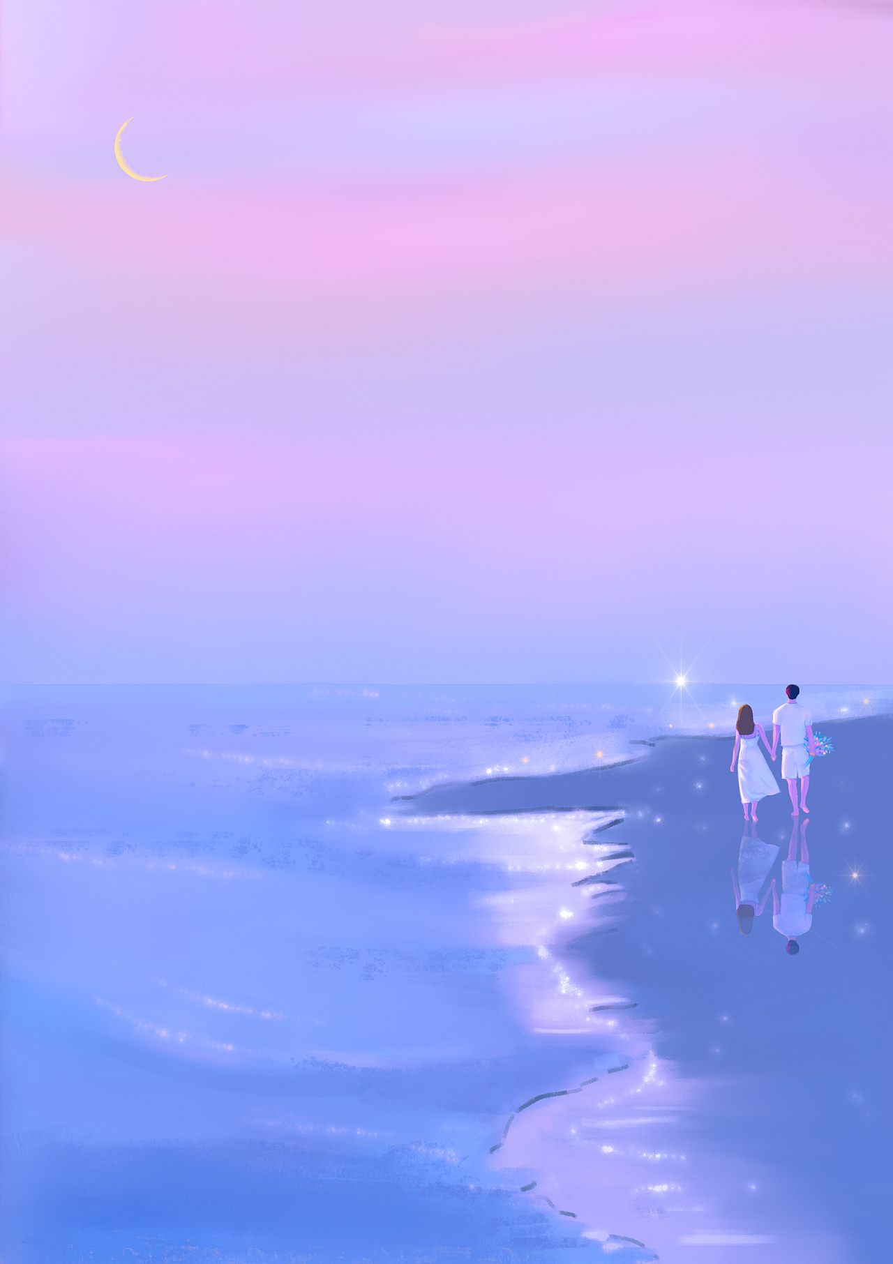 也能一起享受春暖花开,去看星辰大海的幸福时光.