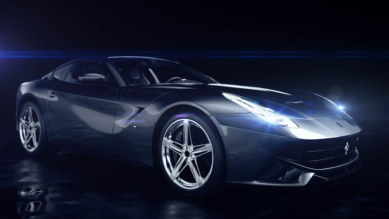 的c4d终于有了像样的临摹作品,这些是学习rs渲染器的教程里的案例练习