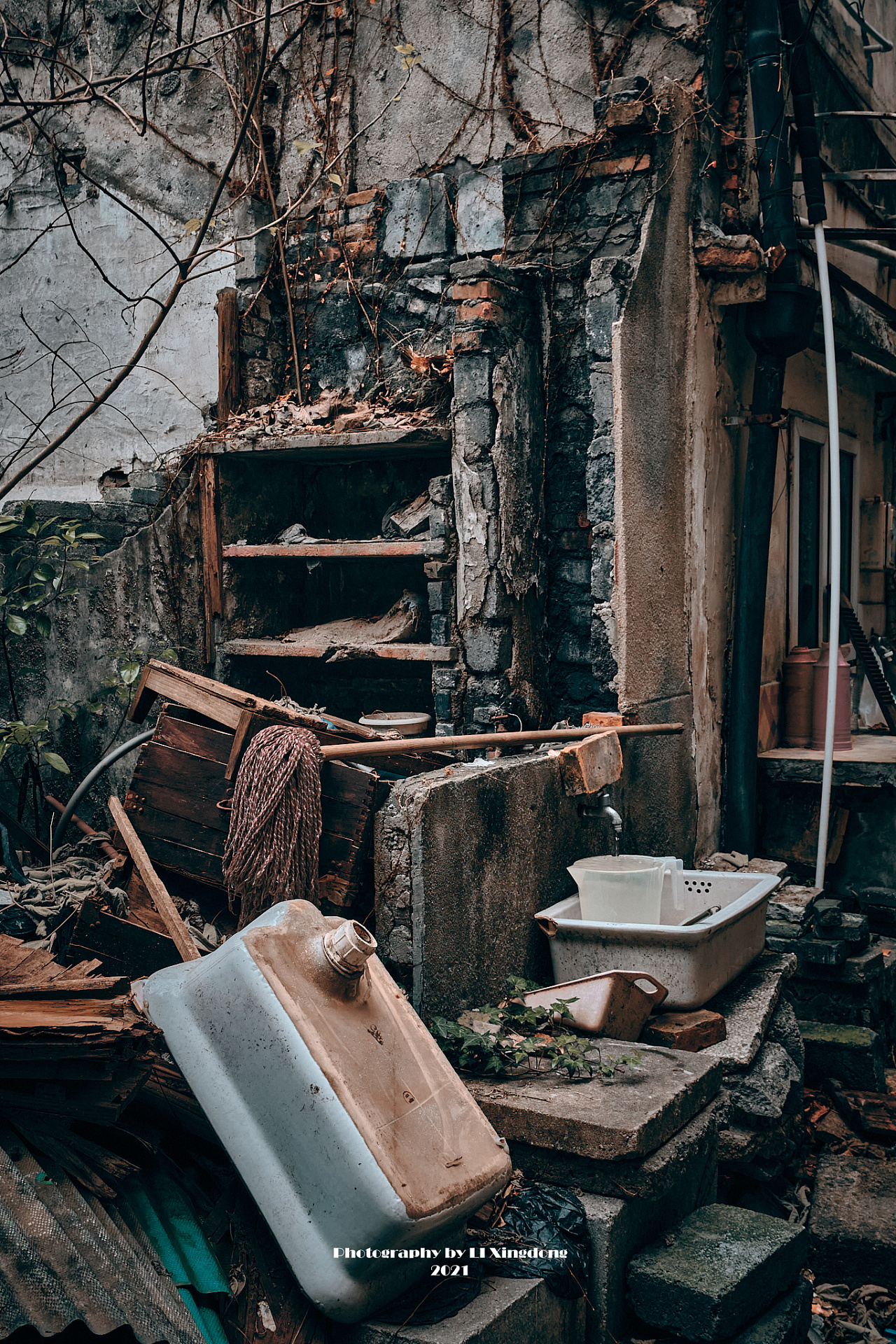 城中村废墟美学之二|摄影|人文/纪实摄影|北方一阵风 - 原创作品