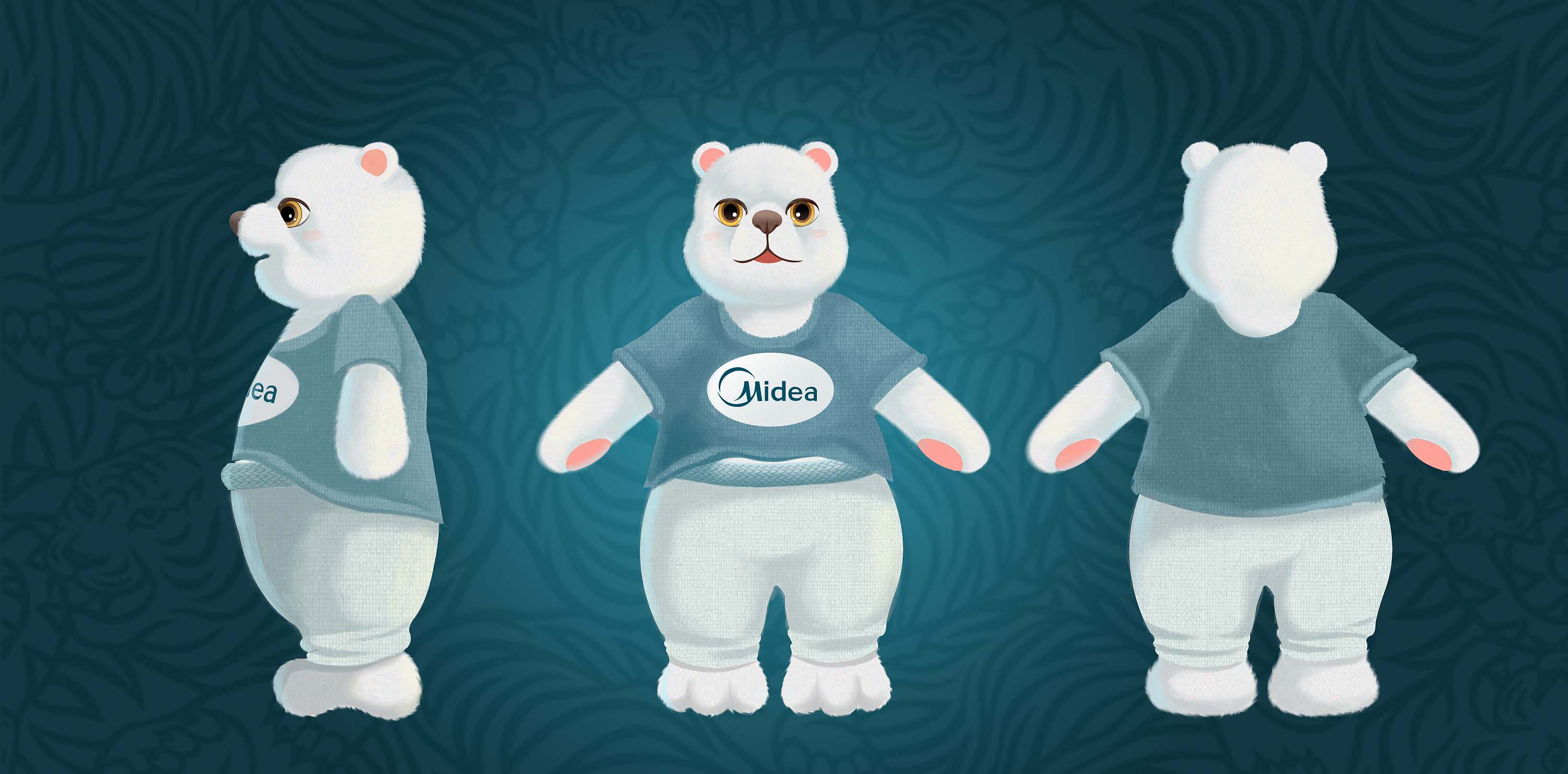 美的吉祥物设计