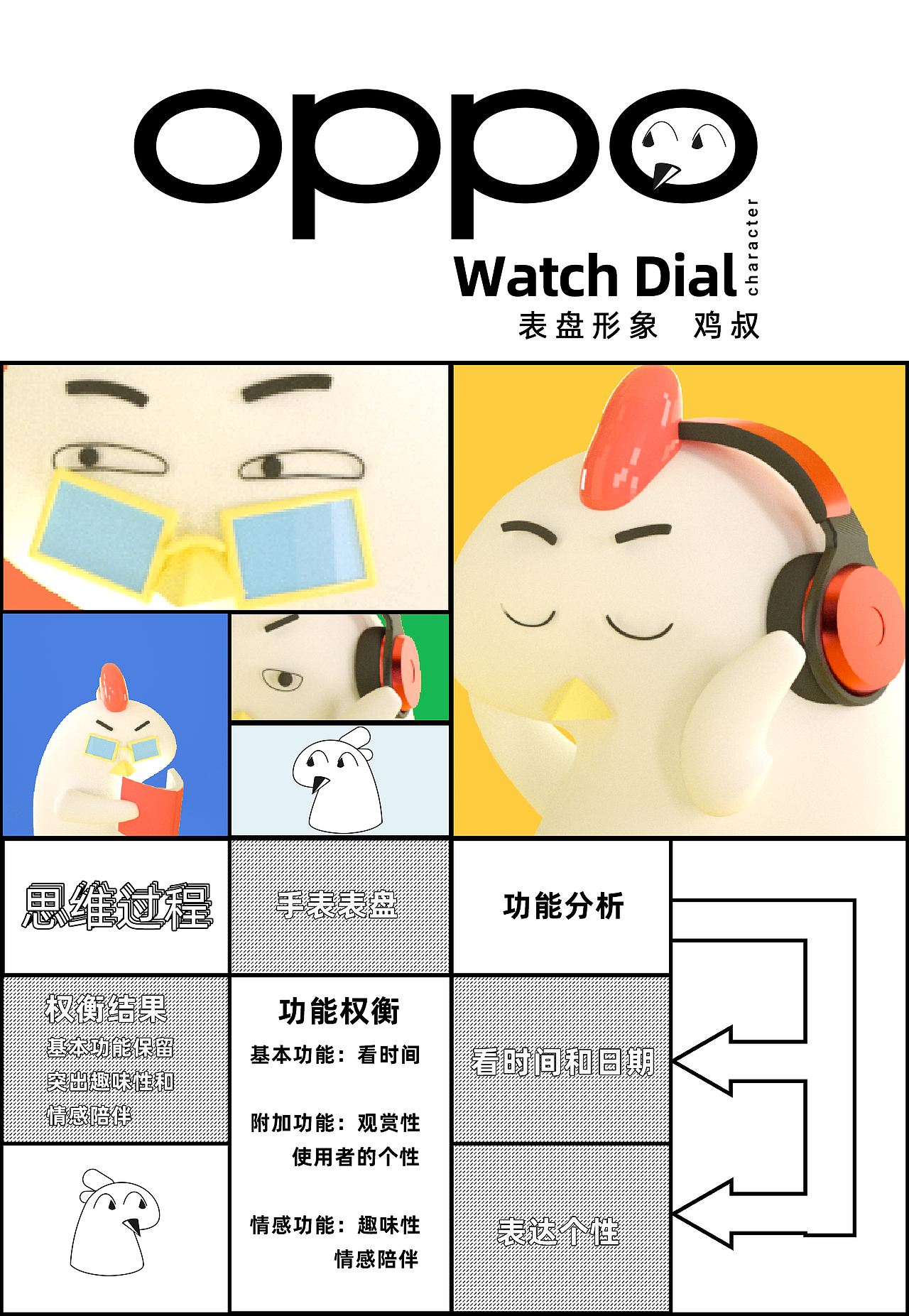 万物皆可盘——表盘萌宠“鸡叔”（图ZMjA1MTM2OTky） - 主题/皮肤 - 站酷设计师hunami酱原创素材 - 站酷ZCOOL