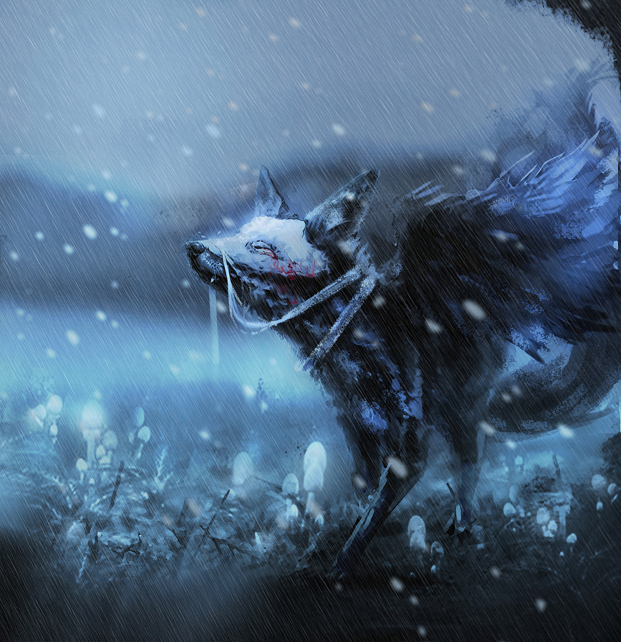 成狼之路（图ZMjU0NTY5ODc2） - 创作习作 - 站酷设计师夏洛特的仓鼠原创素材 - 站酷ZCOOL