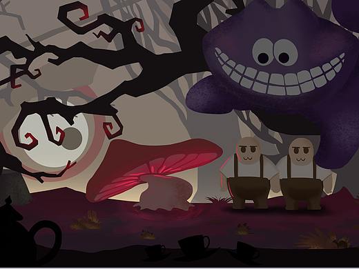 横版场景（个人主页-ZNDE1Nzk5NjA=） - 游戏原画 - 站酷设计师阿姆斯壮壮原创素材 - 站酷ZCOOL