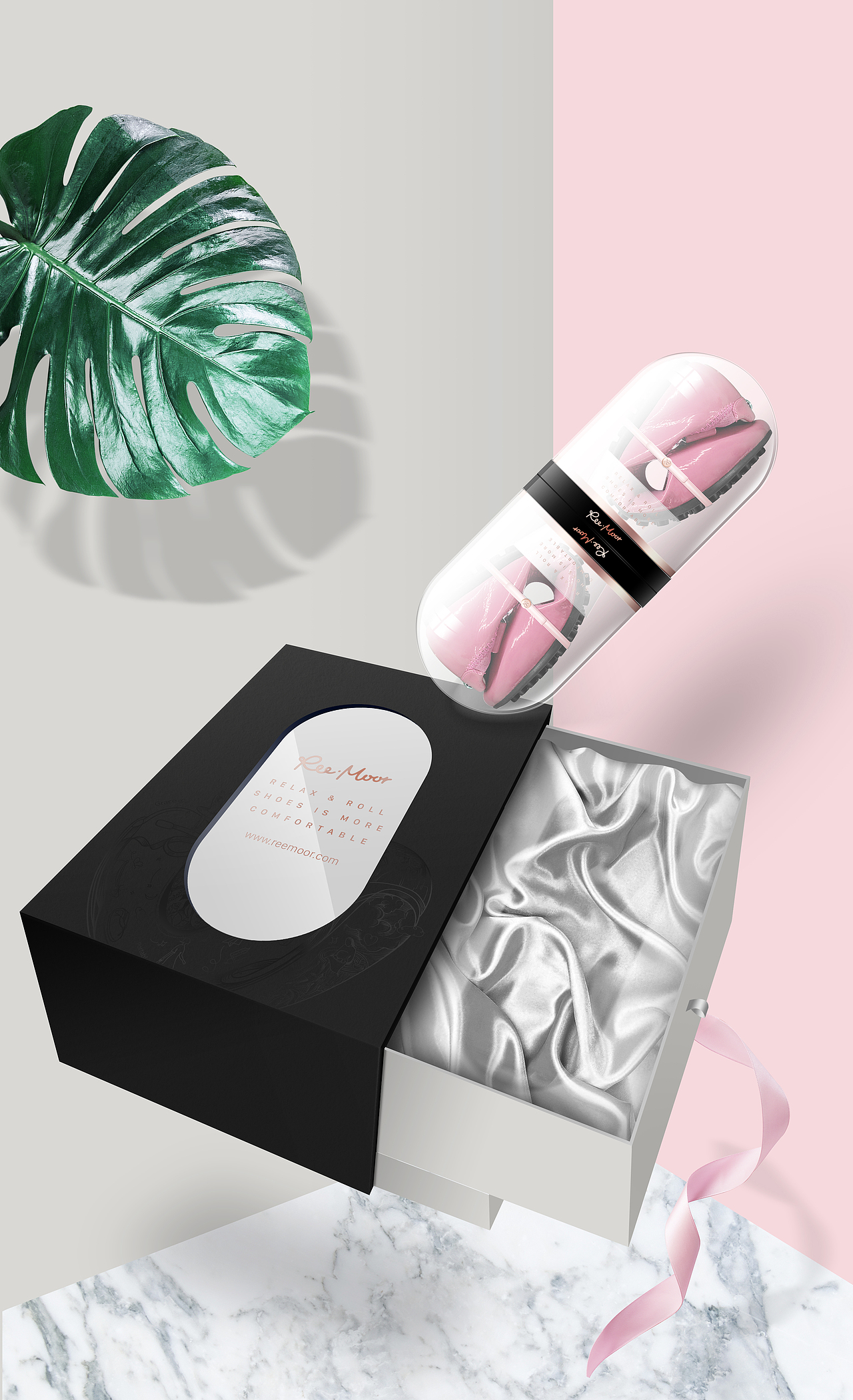 女鞋品牌概念鞋盒设计