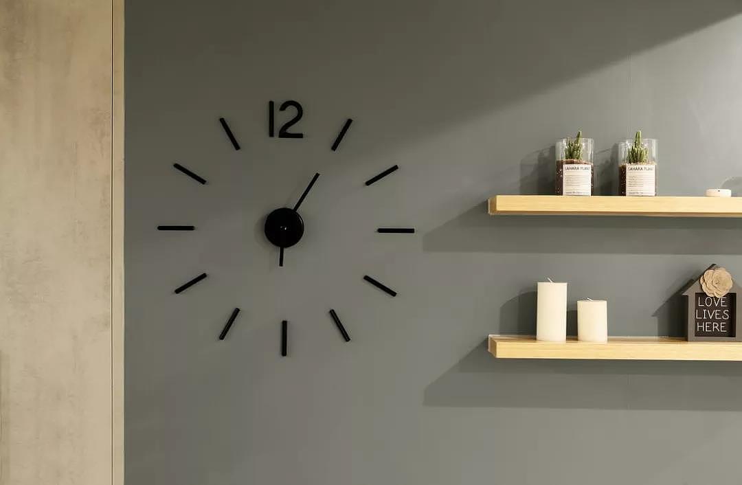 126㎡日式风格,餐厨墙面收纳柜的设计太实用了!