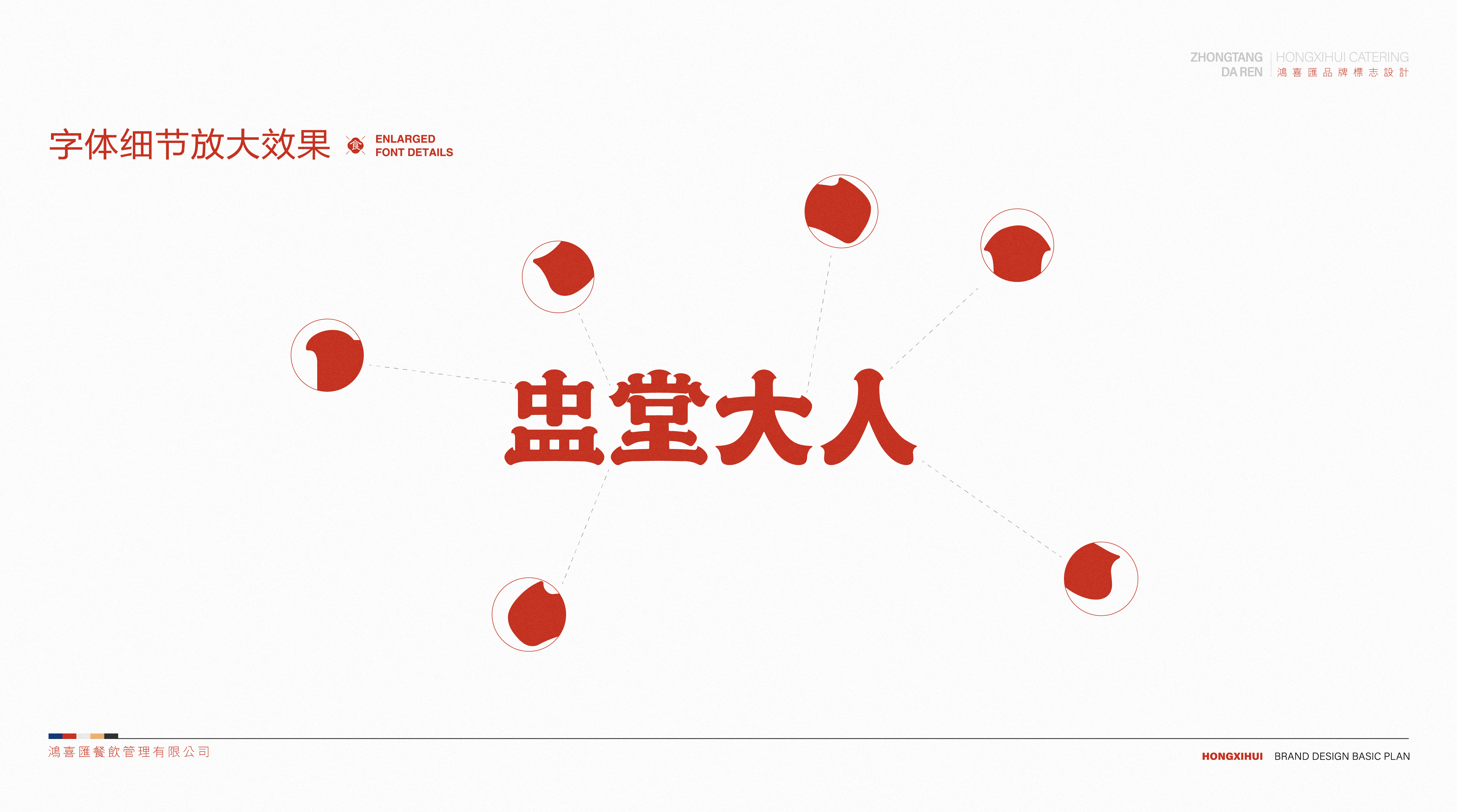 餐饮品牌LOGO设计-《鸿喜汇&盅堂大人》