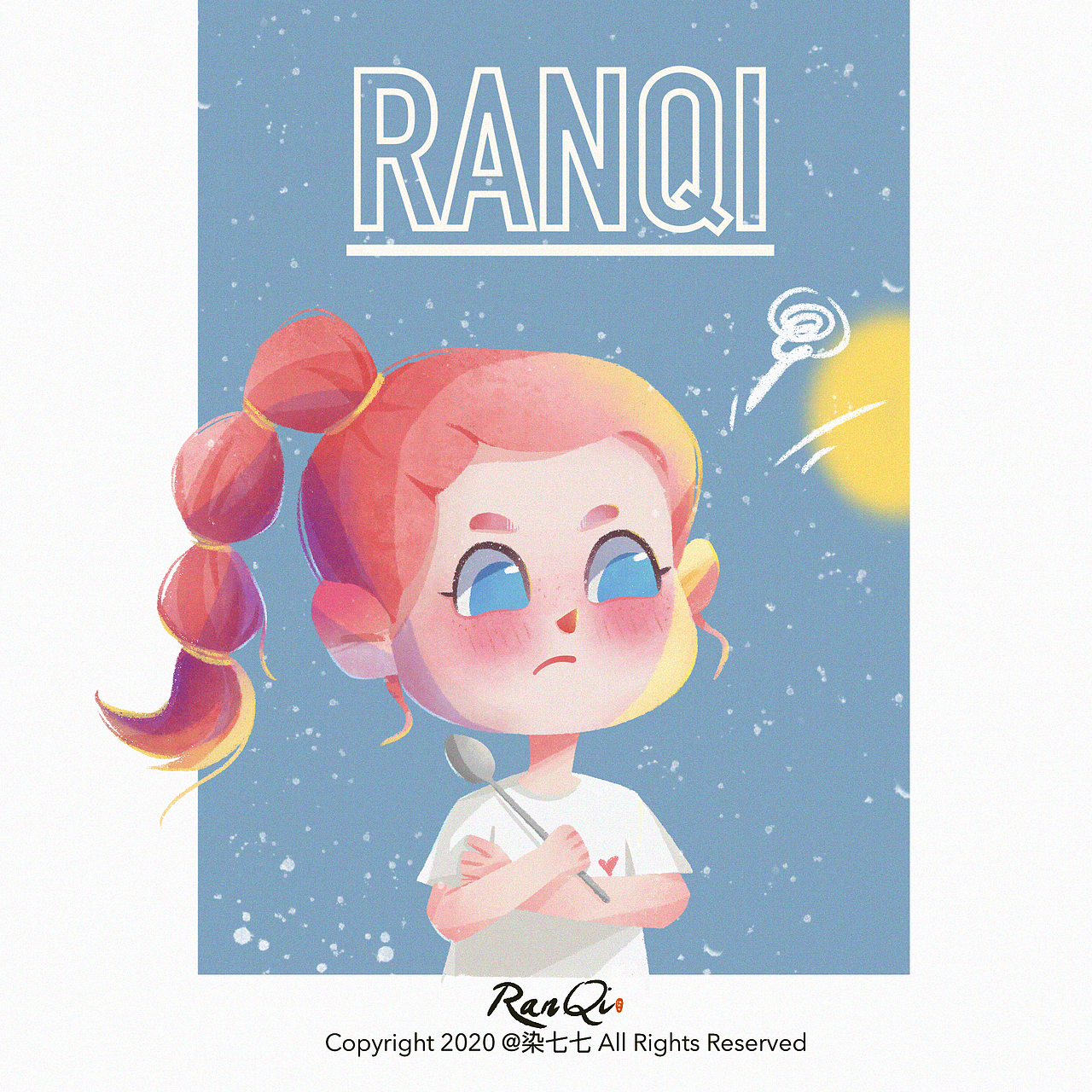 就算星星碎掉，溢出来的光也会很好看吧（图ZMTk2MjA1OTYw） - 儿童插画 - 站酷设计师染七七Lydia原创素材 - 站酷ZCOOL