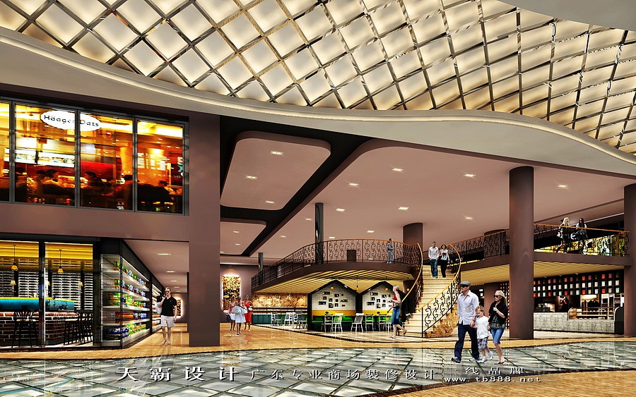 主题化城市综合体装修效果图创意独特效果精美