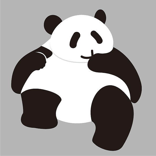 呆萌大熊猫（图ZMjI2ODkzMjAw） - 创作习作 - 站酷设计师张娜娜KEEN原创素材 - 站酷ZCOOL