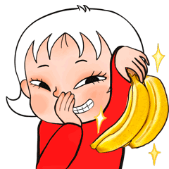 快乐吃货女团第一弹gif微信表情包