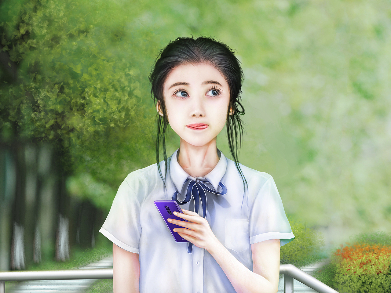 《期待~》（图ZMTU0OTIxNTM2） - 商业插画 - 站酷设计师Mmale原创素材 - 站酷ZCOOL