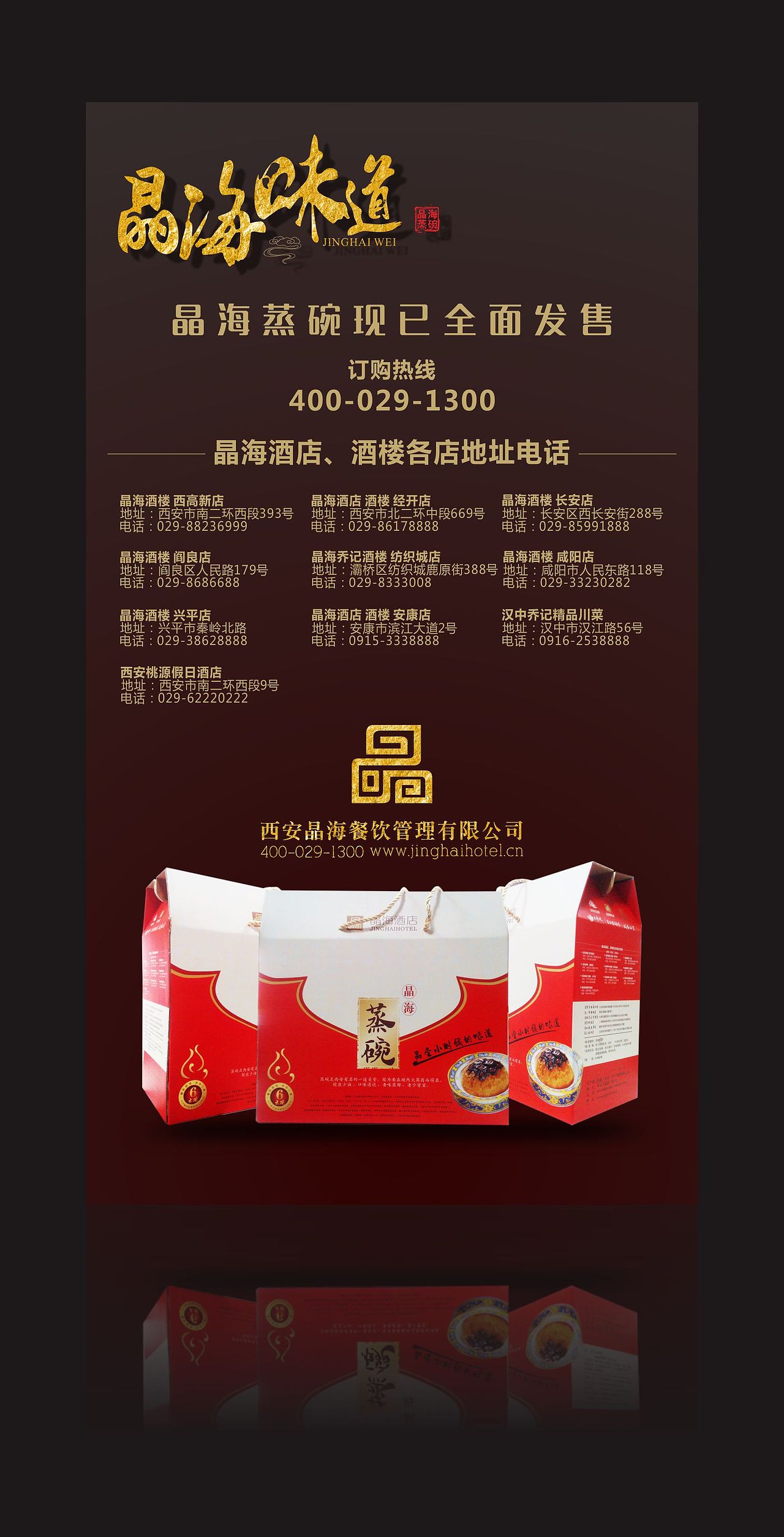 晶海餐饮投资管理有限公司的一套微场景~大家给个意见哈~