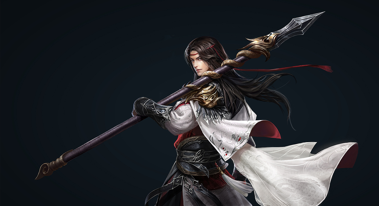 给乱世王者画的立绘