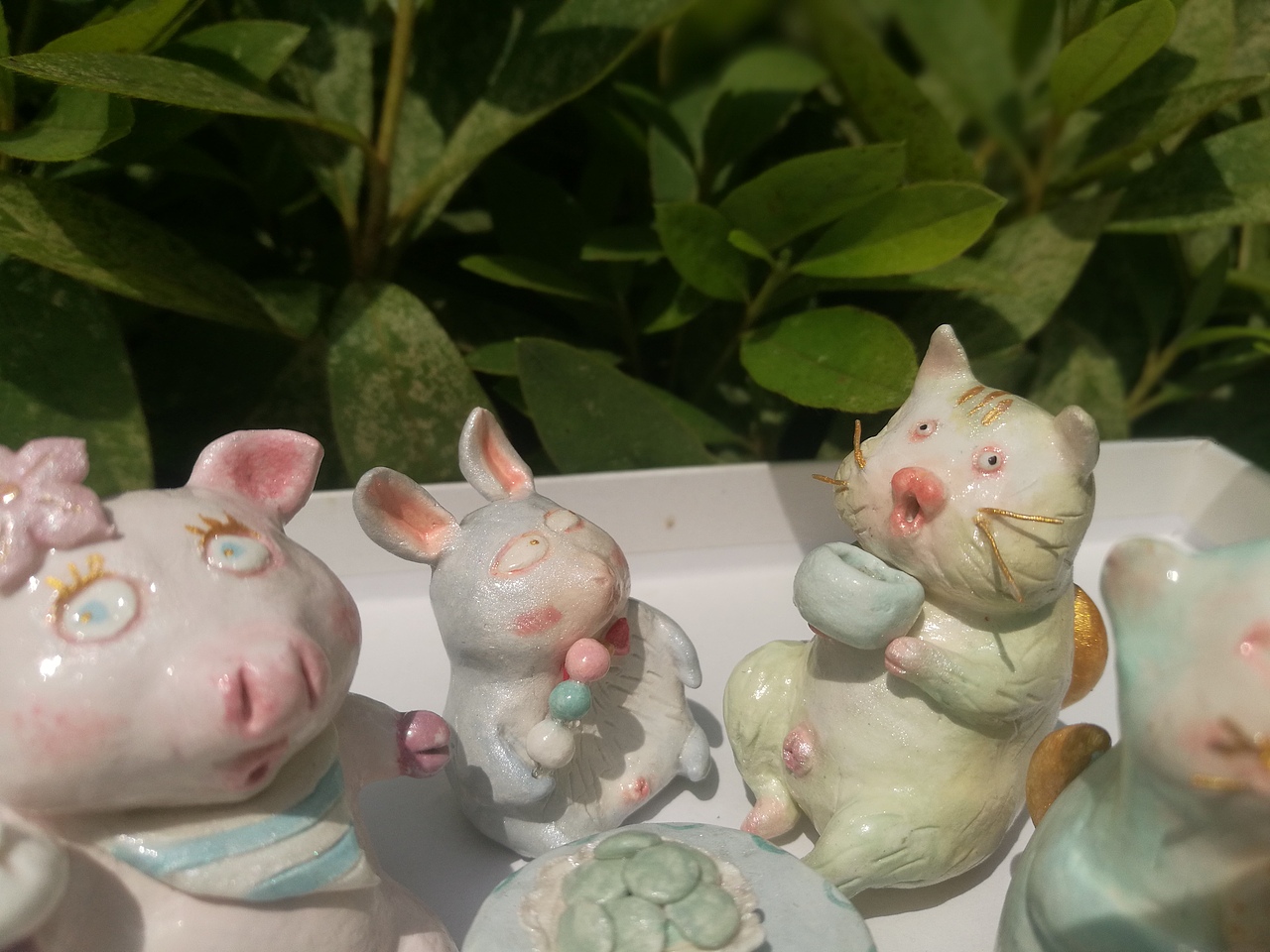 一些原创杂七杂八石塑粘土小可爱～天天吃土也开心吖～（图ZMTYwMTc1Mjg4） - 其他手工艺 - 站酷设计师土木o木原创素材 - 站酷ZCOOL