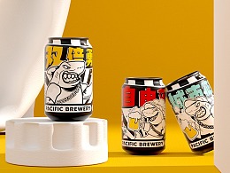 【太平洋精酿】啤酒品牌设计