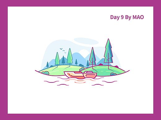 Day9_跟上线性图标临摹
