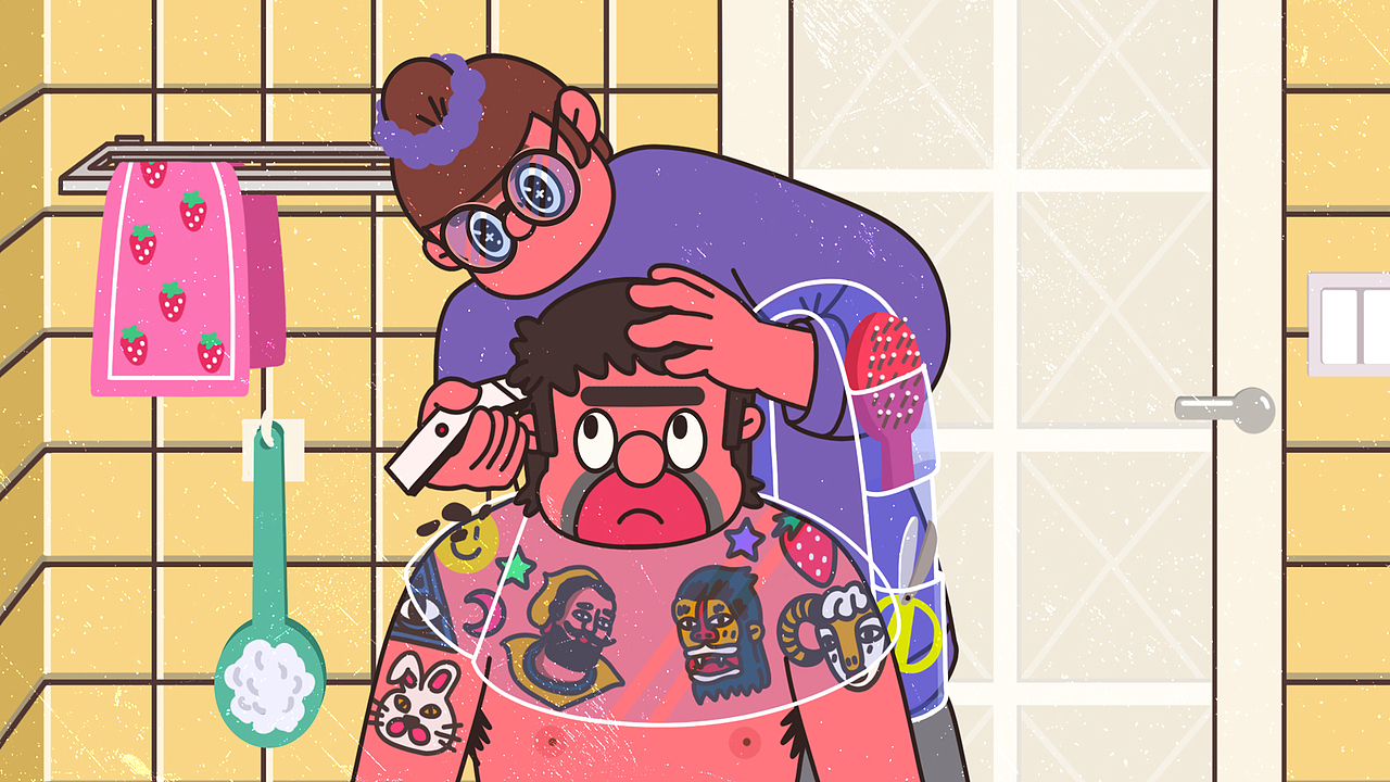 我们“宅”一起 “二”（图ZMjAxOTIxMDI0） - 艺术插画 - 站酷设计师膨胀女孩原创素材 - 站酷ZCOOL