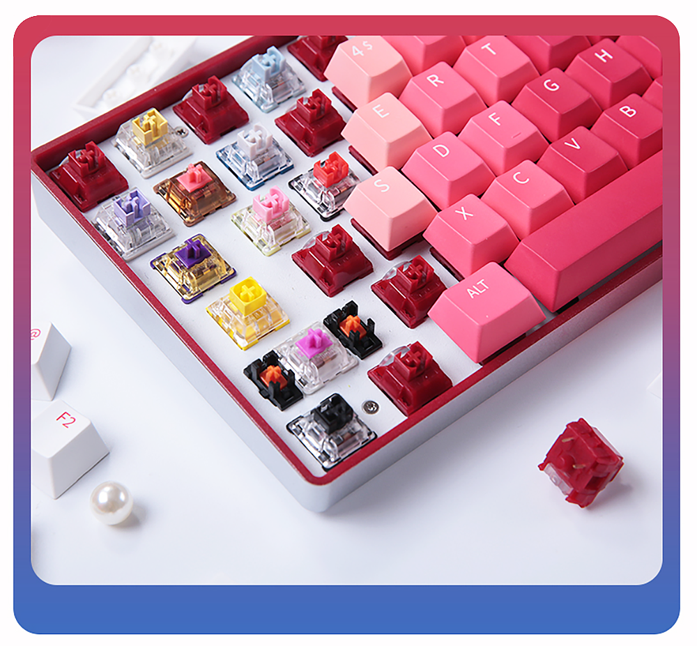 烈焰红键盘（图ZMjc4NjY0Mjk2） - 产品摄影 - 站酷设计师蓝眼猫原创素材 - 站酷ZCOOL