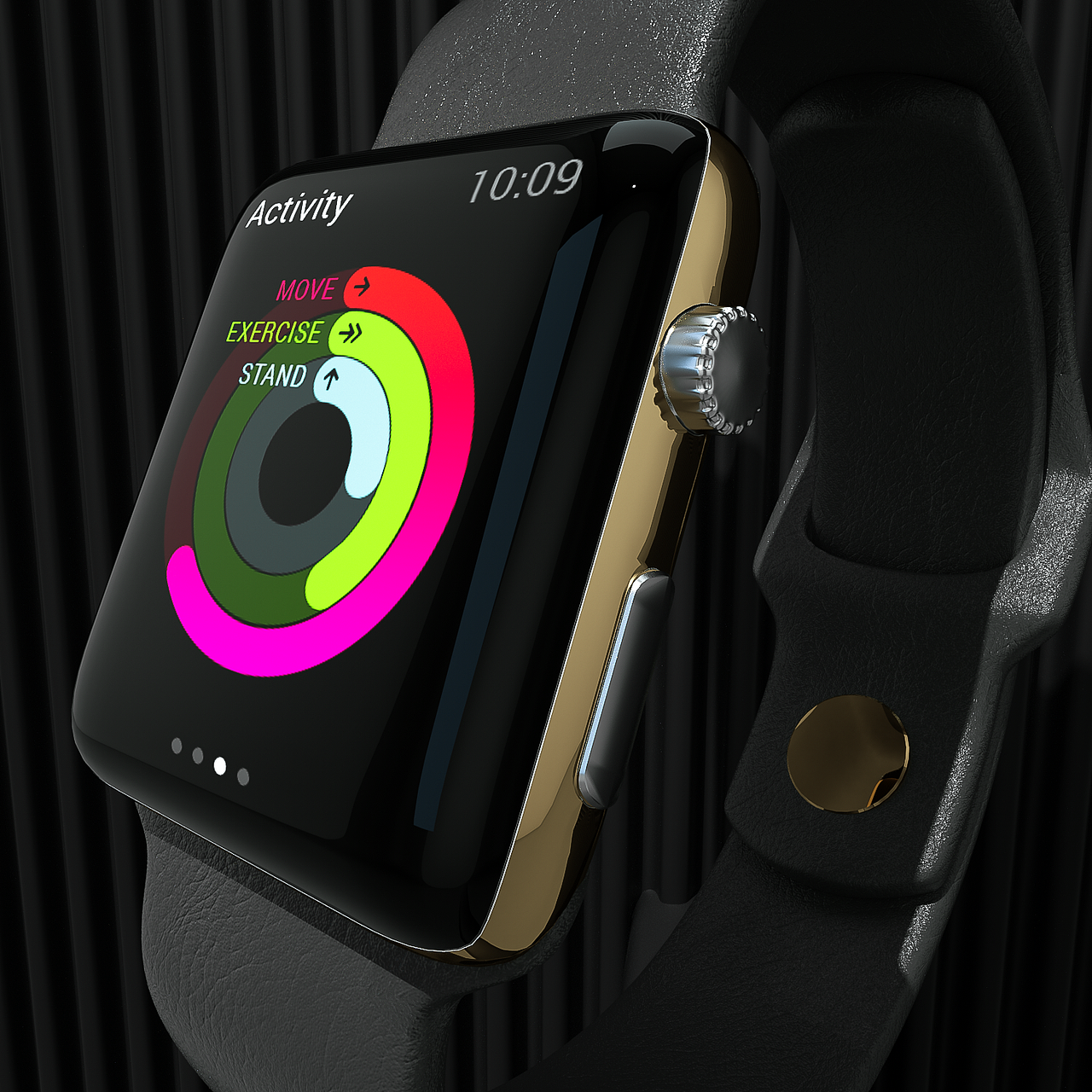 智能手表-材质场景渲染（图ZMjkyNDU4MTAw） - 产品 - 站酷设计师小羊儿咩咩叫原创素材 - 站酷ZCOOL