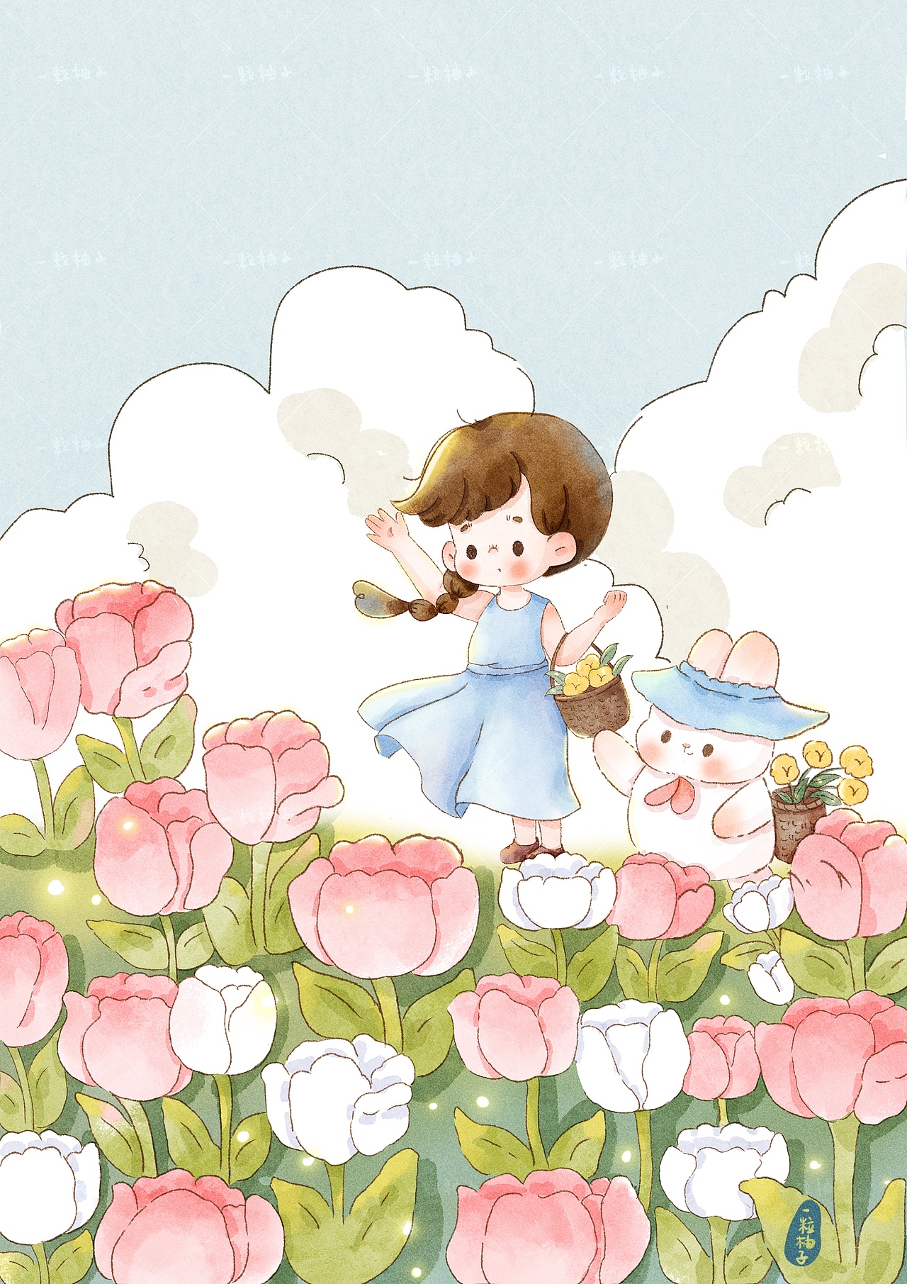 治愈系插画|菊次郎的夏天