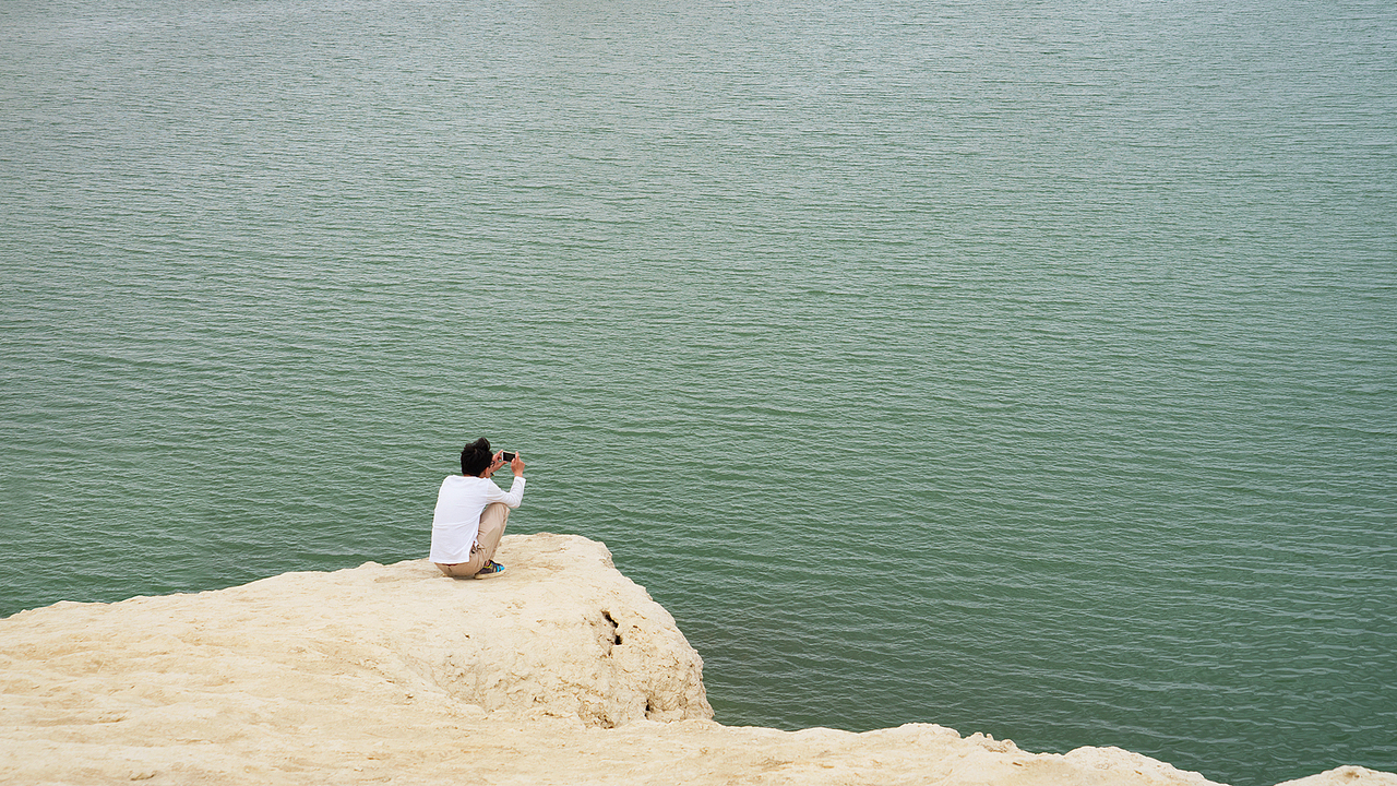 Diana图记 I 青甘大环线Day3 上 不可思议的水上雅丹