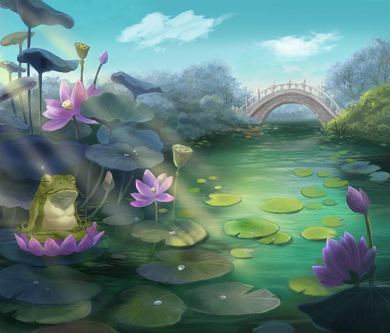 爱丽丝梦游仙境 Q版游戏场景（图ZMTQ2MTg5Mjky） - 游戏原画 - 站酷设计师Sindy若叶原创素材 - 站酷ZCOOL