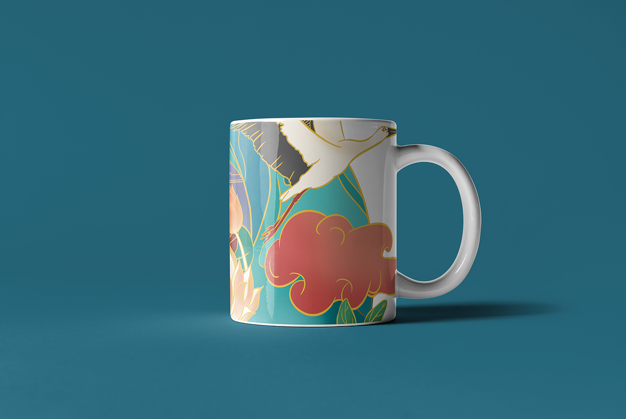 吕剧国风插画设计