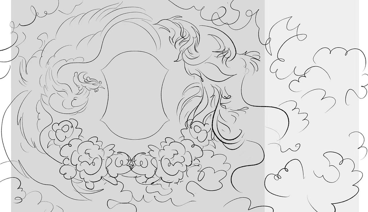 包裝插畫｜鳳凰于飛（圖ZMzc3NzU1MTcy） - 商業(yè)插畫 - 站酷設(shè)計(jì)師愛畫畫的閑云野鶴原創(chuàng)素材 - 站酷ZCOOL