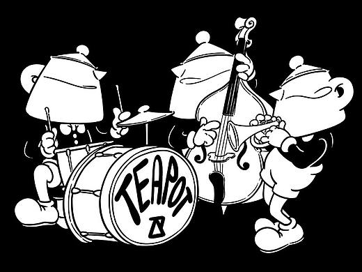 爵士茶壺頭（個人主頁-ZNTMwNzYxMDQ=） - 網絡表情 - 站酷設計師東都原創(chuàng)素材 - 站酷ZCOOL