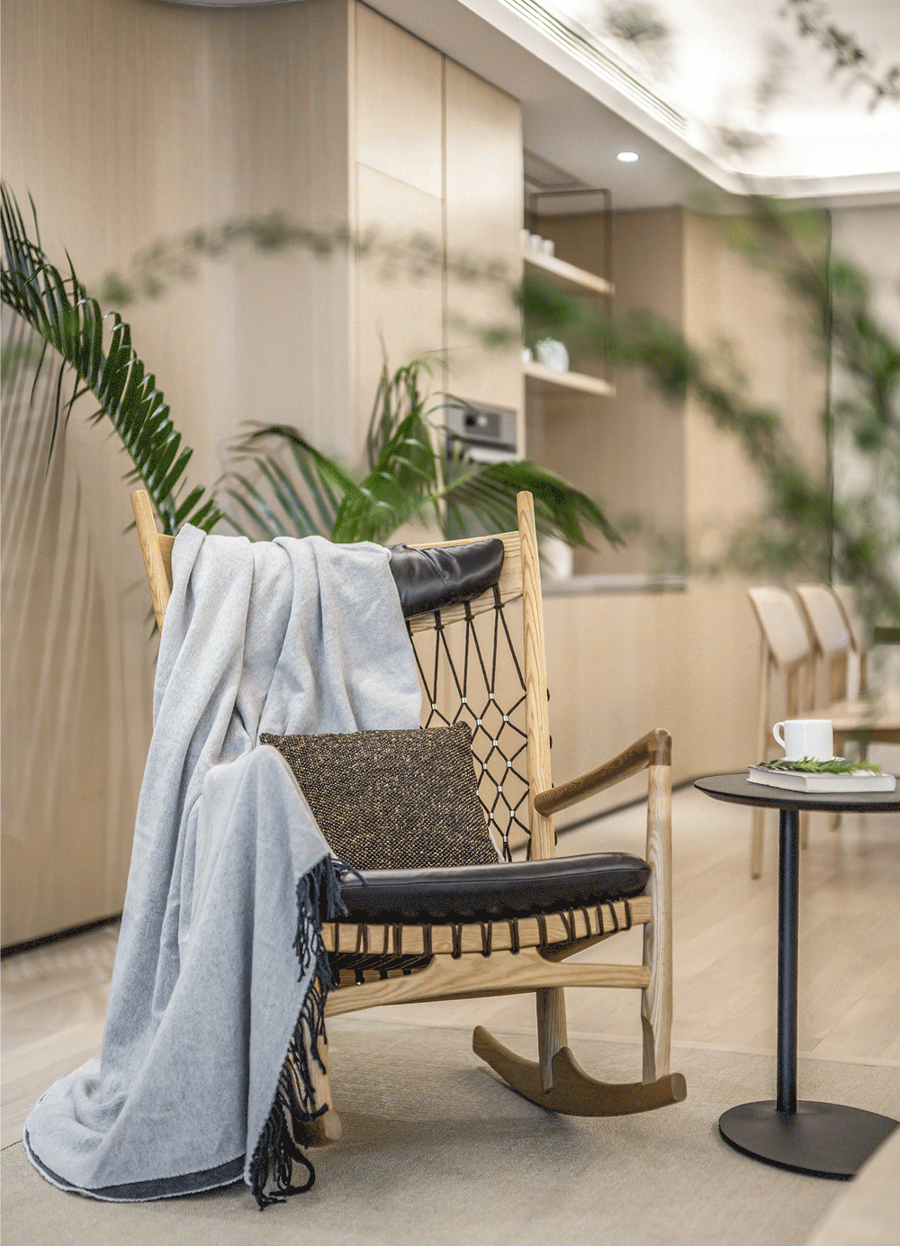 三湘海尚私宅:海边温暖的现代风,把自然带回家|空间|家装设计|鸿艺源