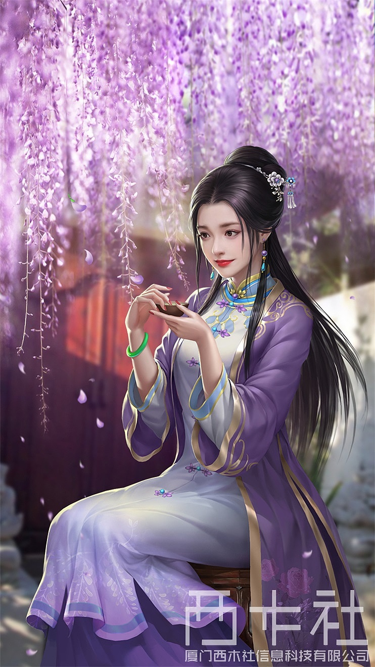 古风卡牌立绘|插画|游戏原画|厦门西木社_原创作品-站酷zcool