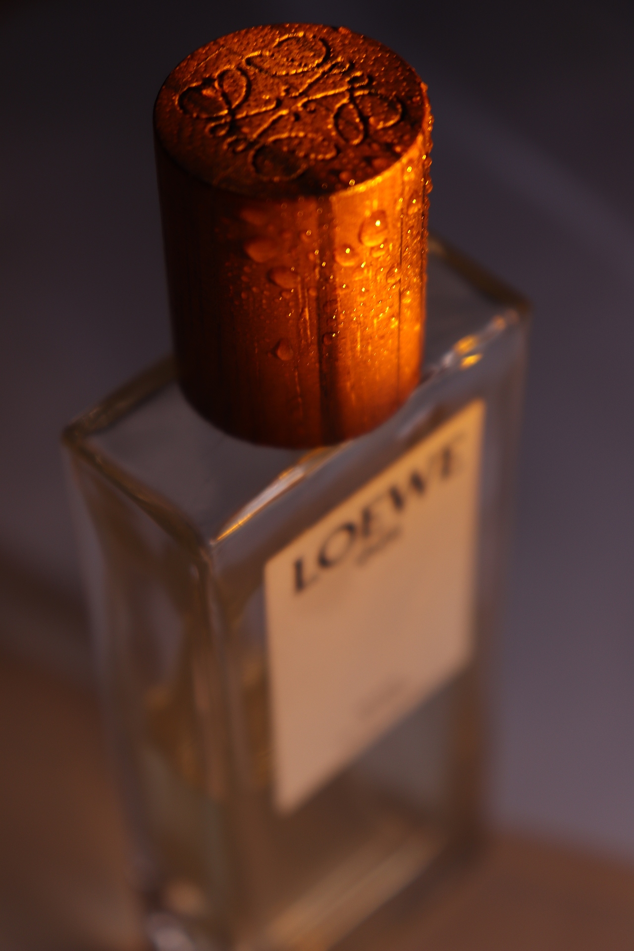 罗意威loewe001事后清晨香水静物摄影