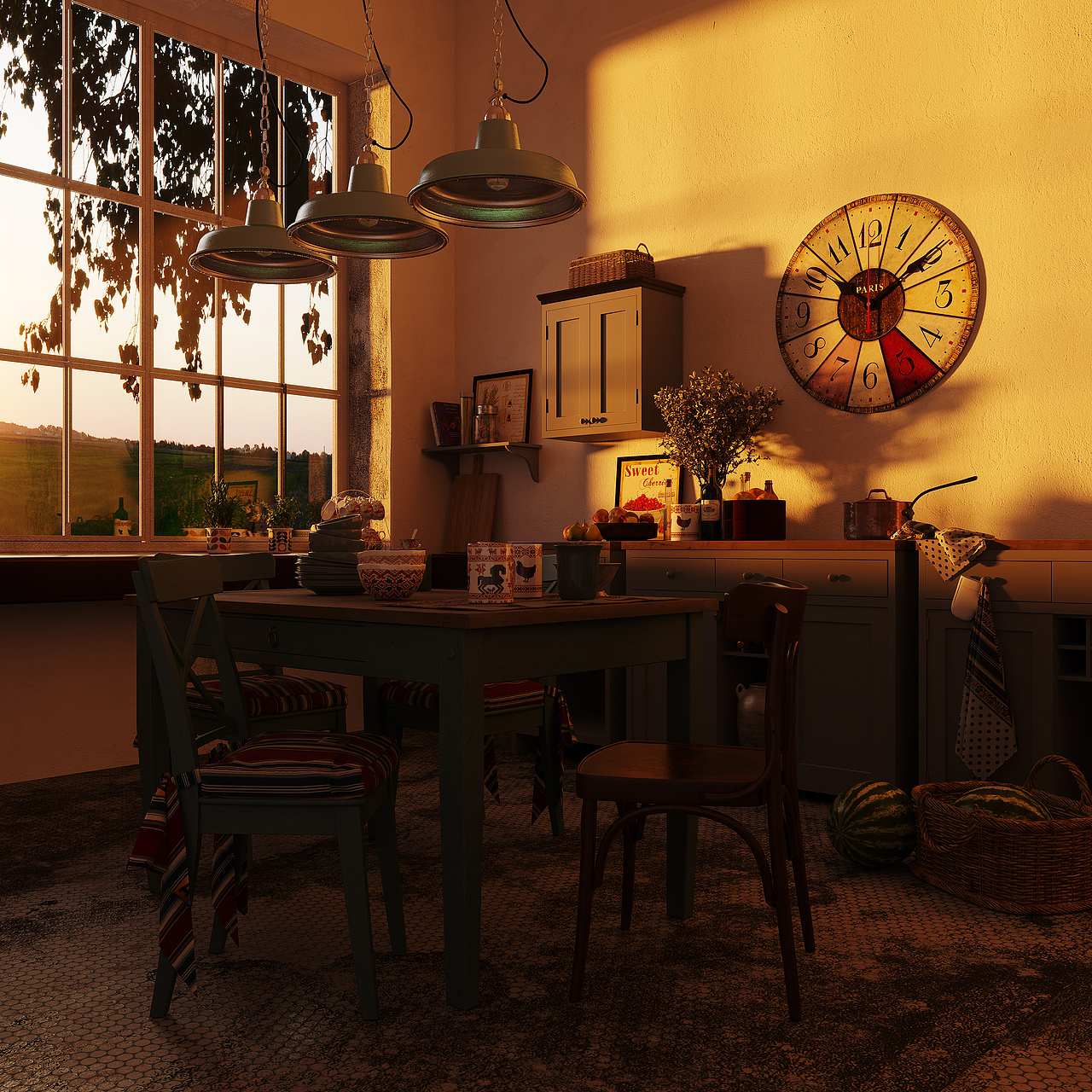 日常搬砖二~夕阳西下