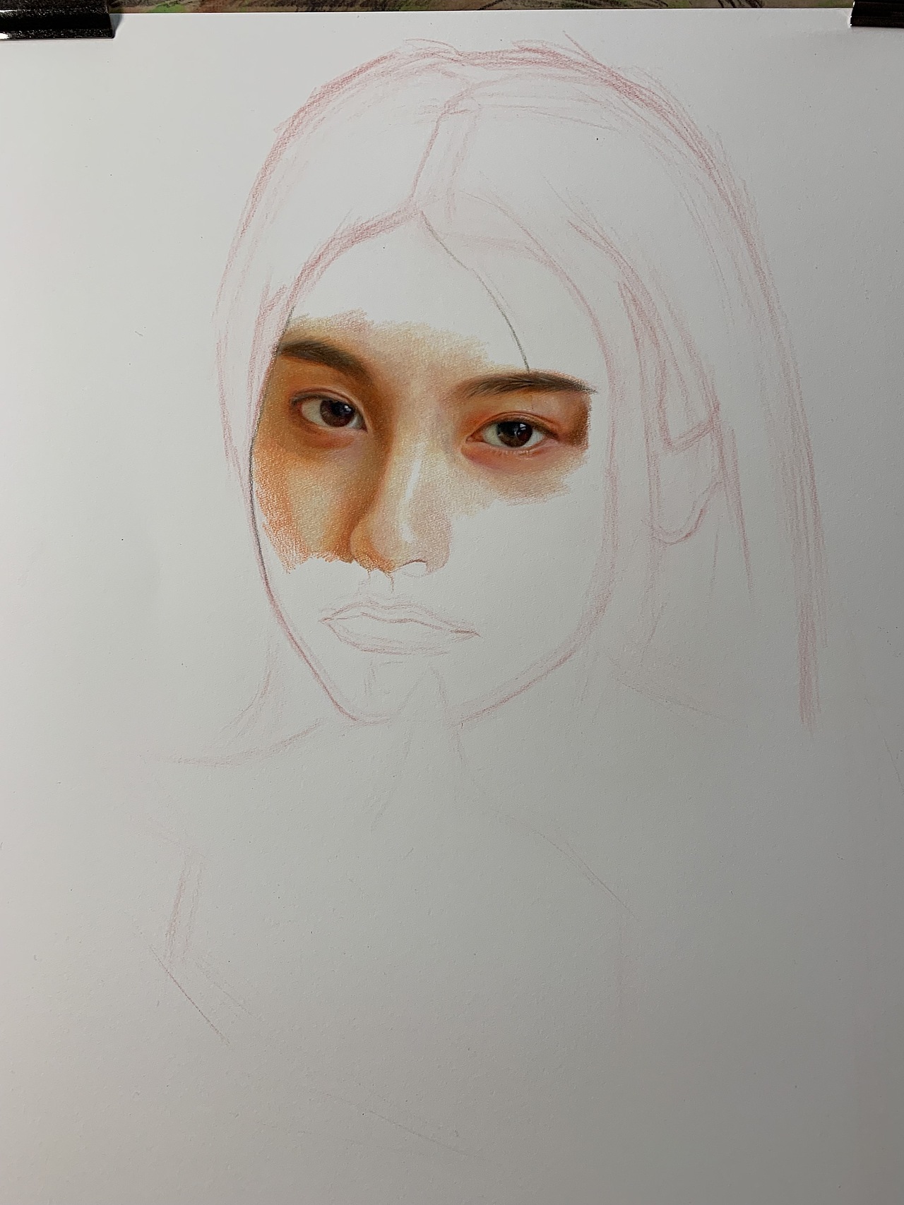 《雯雯和画卷》（图ZMTU1MjgyMjY0） - 绘画 - 站酷设计师lailun安静原创素材 - 站酷ZCOOL